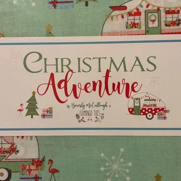 Christmas Adventure Fabric - 10-inch Stacker - Picture 2 of 8